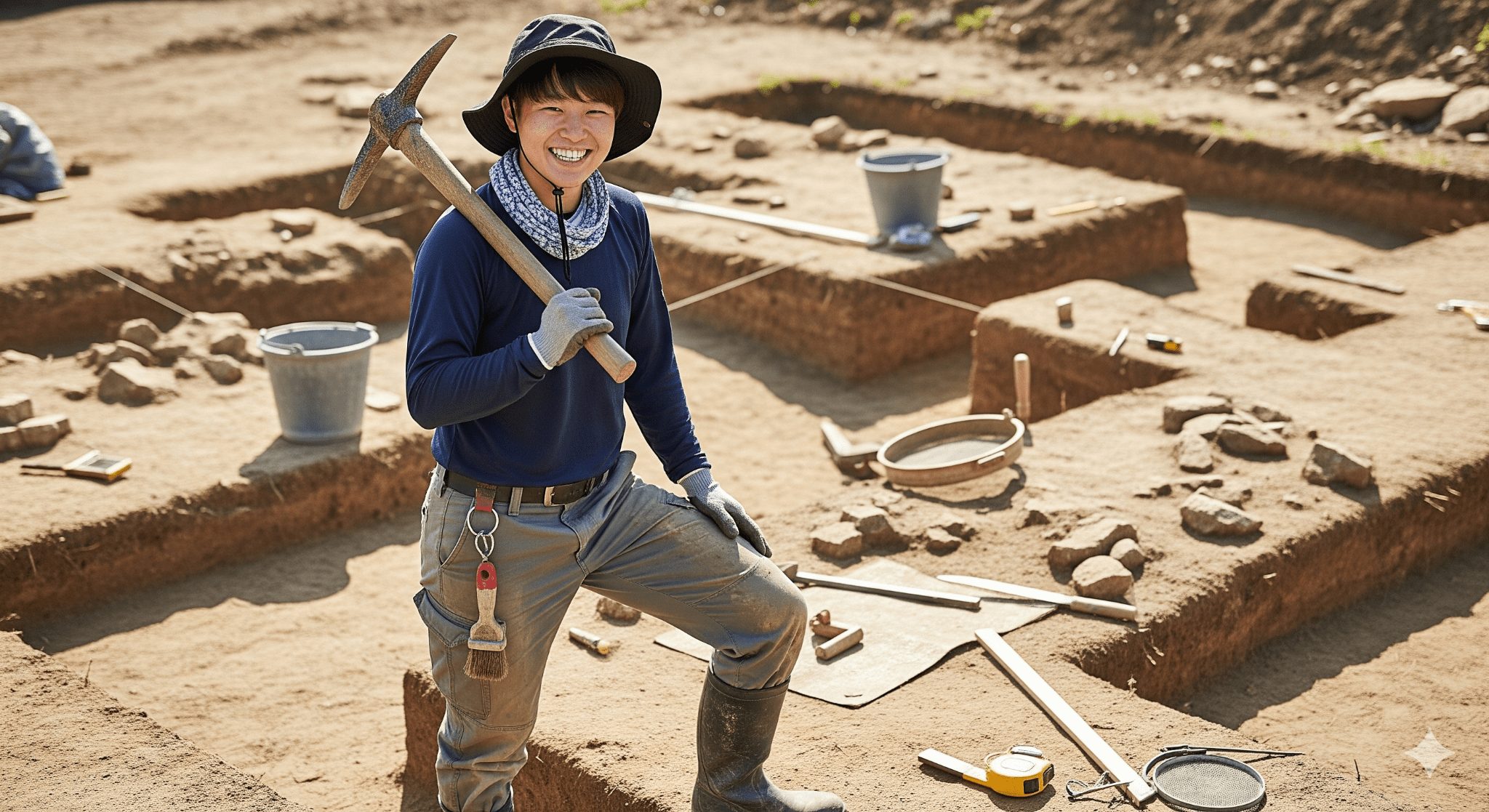 きついだけじゃない遺跡発掘調査バイトの魅力